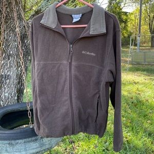 Adult L brown Columbia jacket